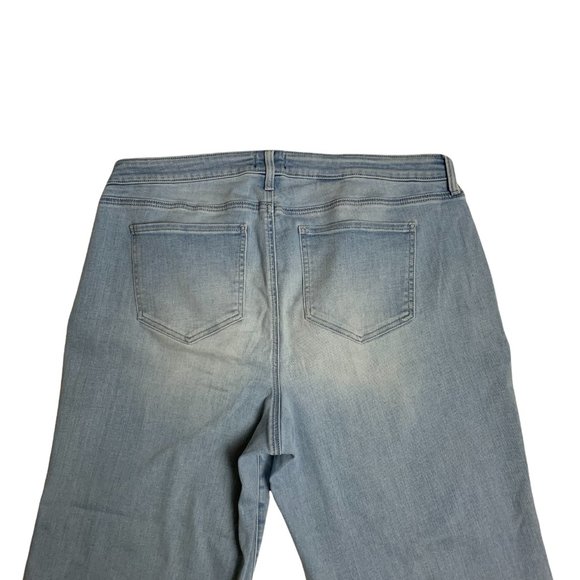 NYDJ  Womens Jeans Tag W16 Blue Light Wash W38xL26 Denim - Picture 9 of 12